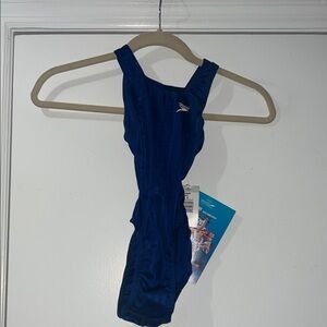 Speedo Kids Royal Blue One Piece Bodysuit